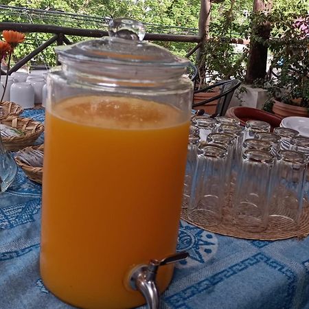 Mio Tulum Hotel Boutique Εξωτερικό φωτογραφία A glass dispenser of freshly squeezed orange juice